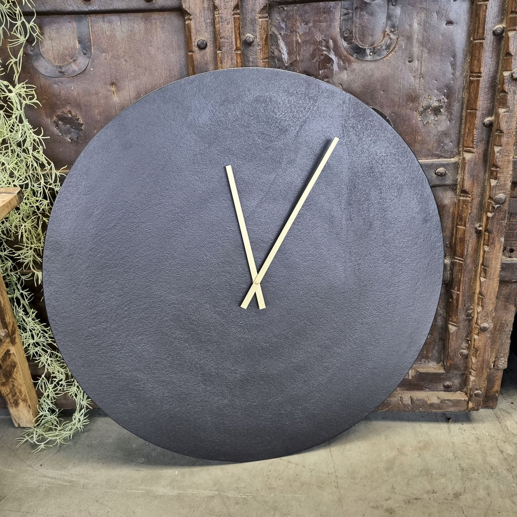 Black Wall Clock