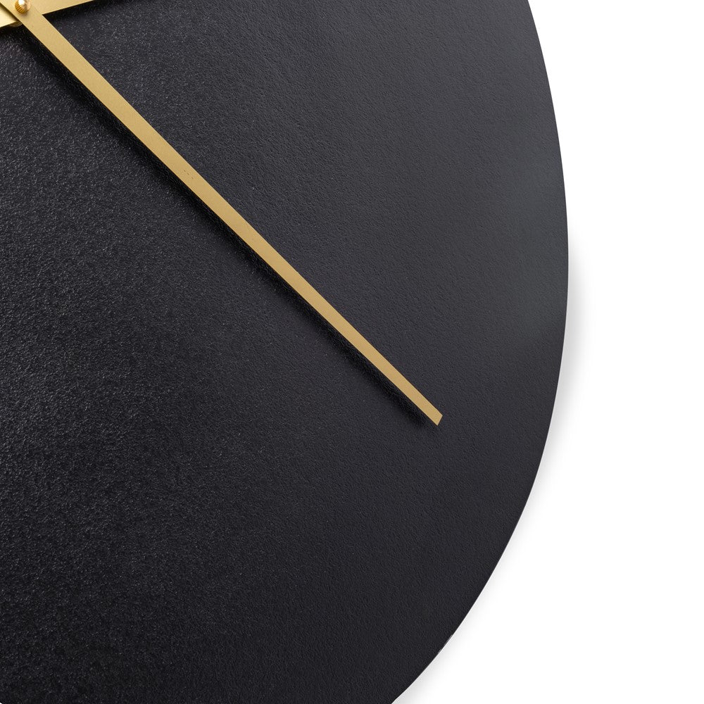 Black Wall Clock