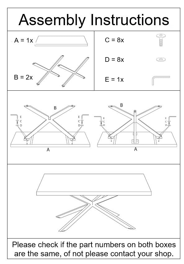 Brix Sturdy Spider 240 cm