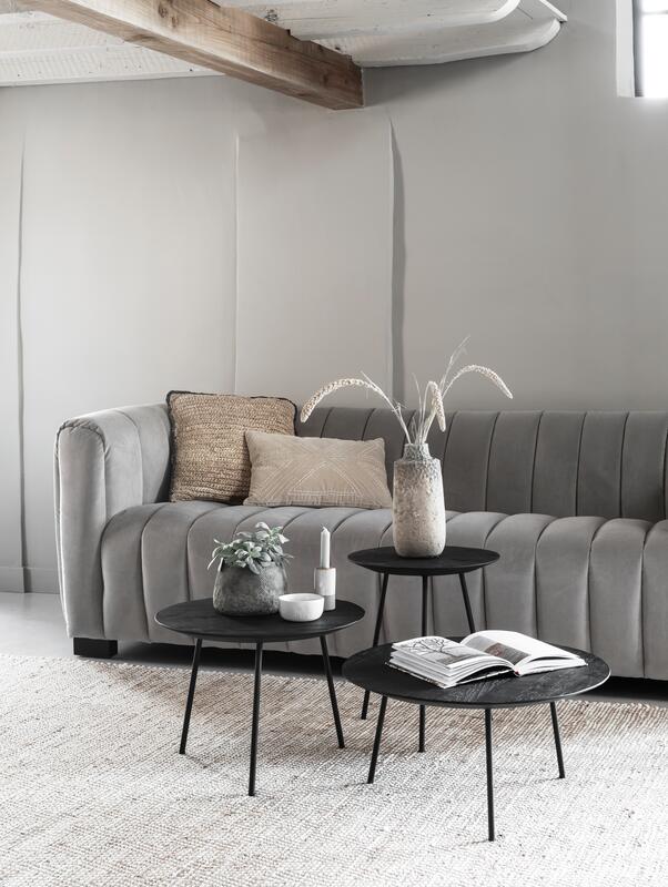 Coffee table Jupiter medium BLACK