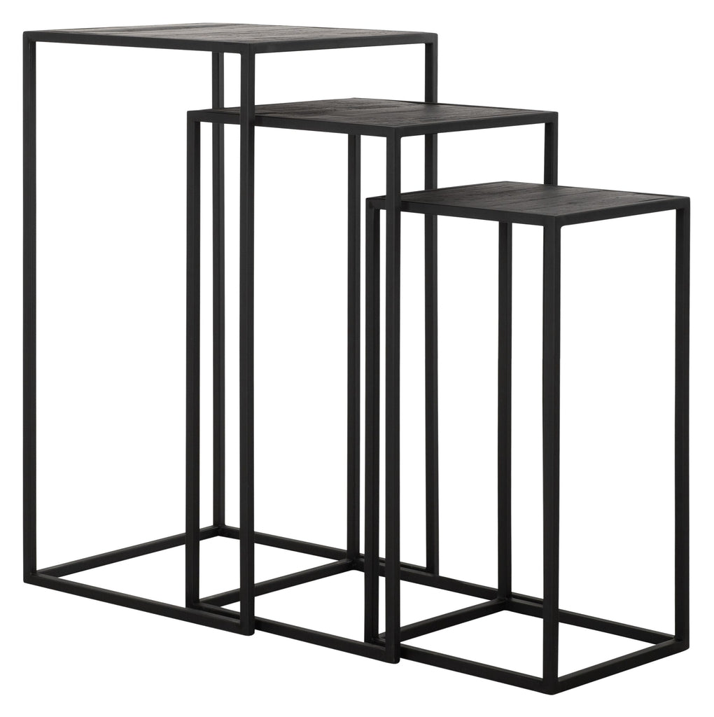 Columns Sirius BLACK, set of 3