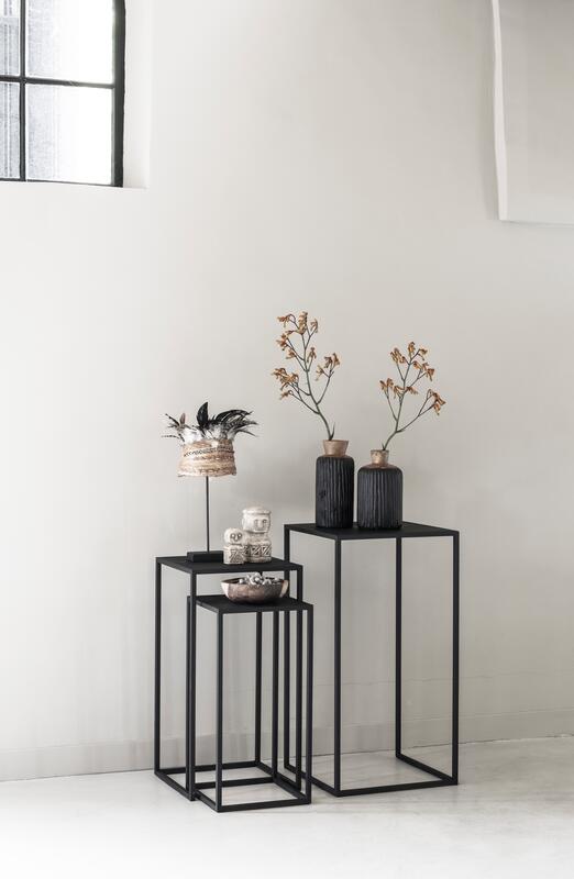 Columns Sirius BLACK, set of 3