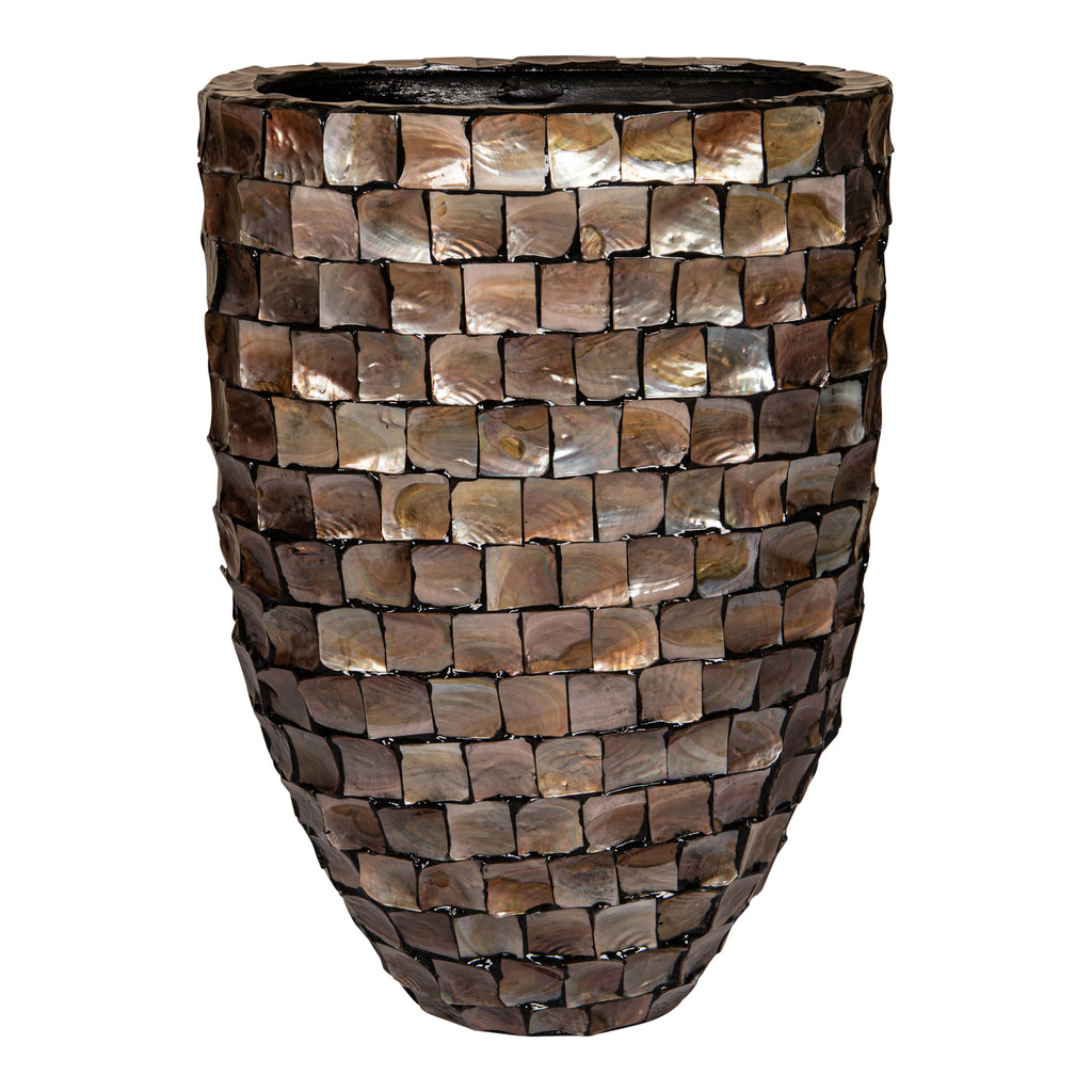 PTMD Daven Poly Shell Pot - Brons