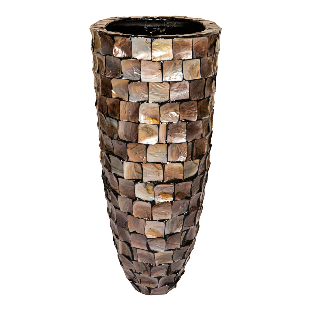 PTMD Daven Poly Shell Pot - Brons