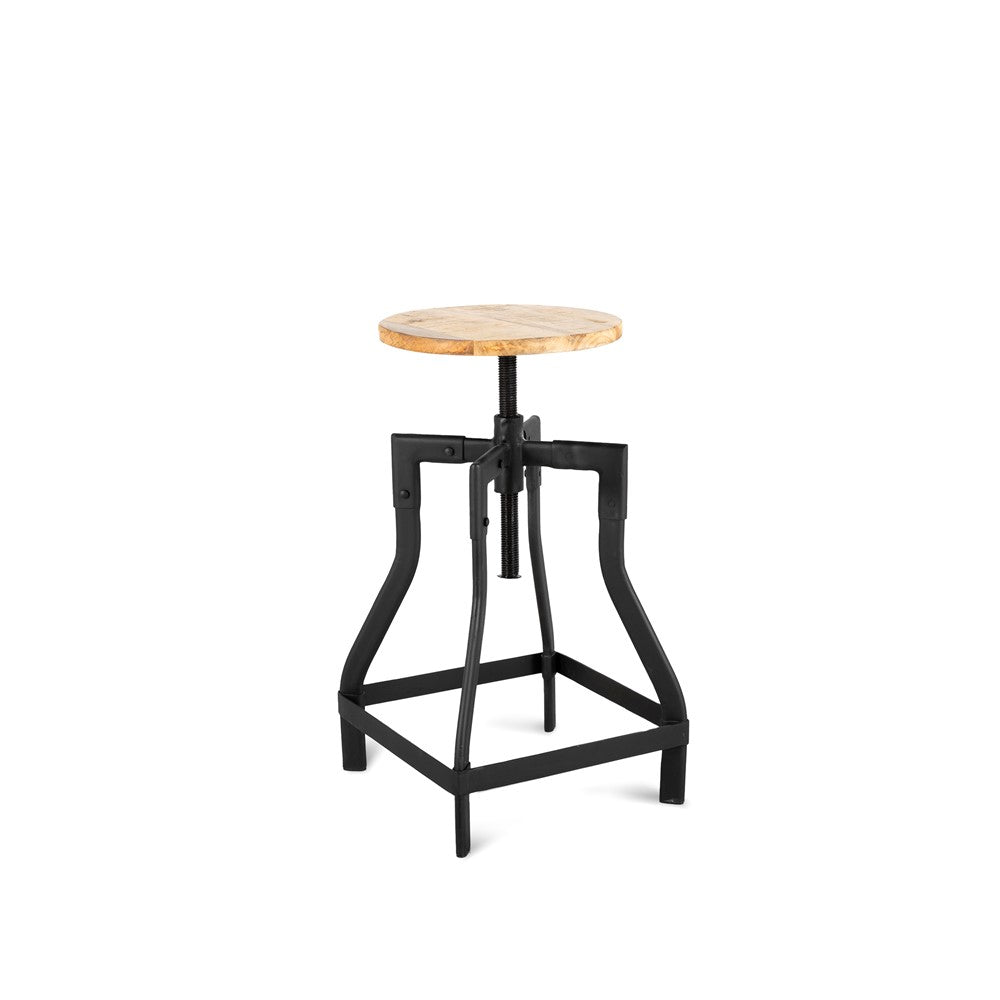 Iron Revolving Stool 35