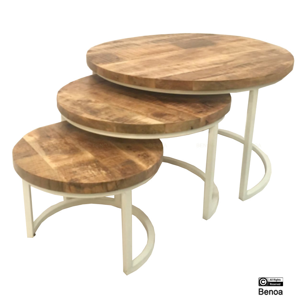 Iron Round Center Table