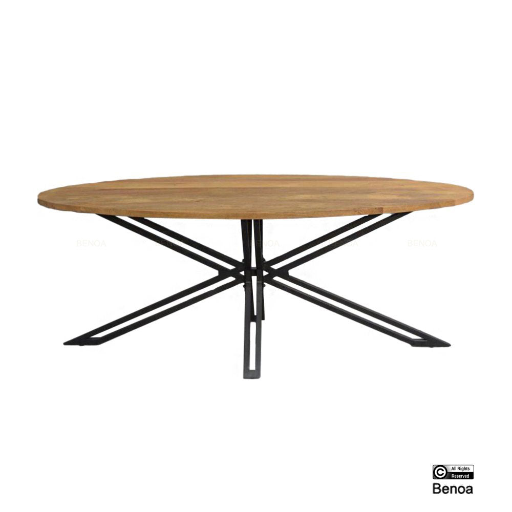Jayden Elipse Dining Table 200