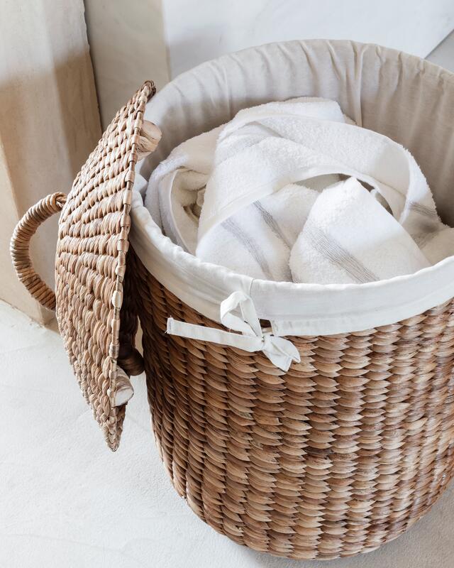 Laundry basket Tahiti NATURAL