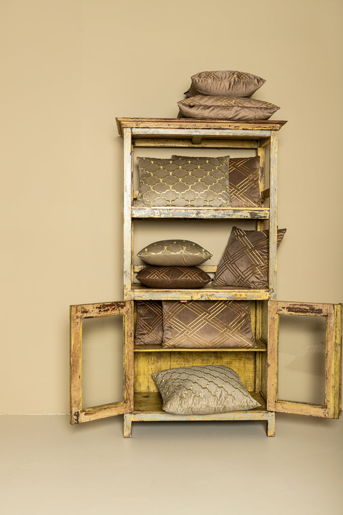 Sierkussen Lizze – Vierkant – Beige