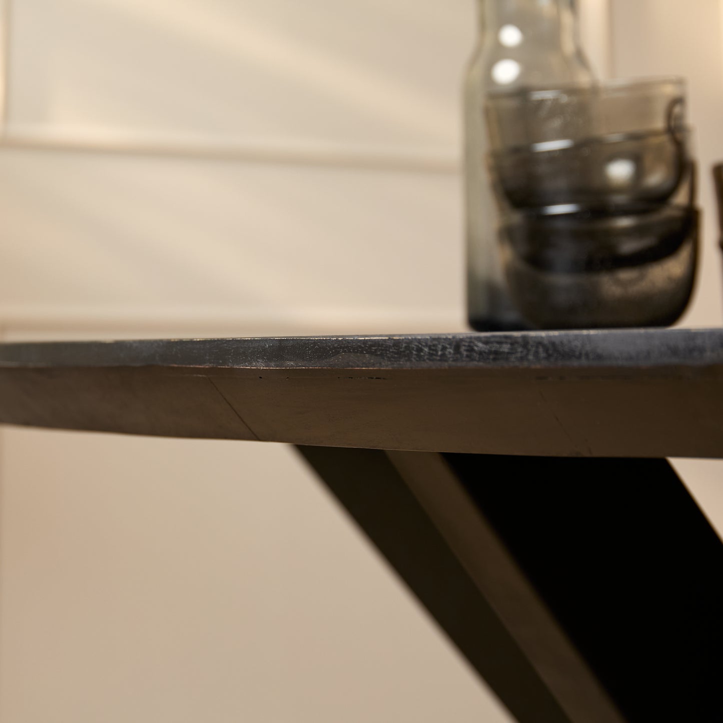 Eettafel Brandy Black | 180 cm | Ovaal