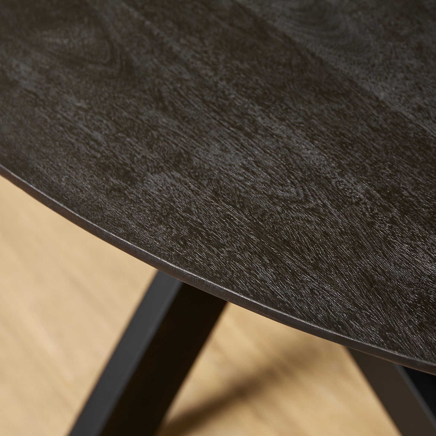 Eettafel Brandy Black | 210 cm | Ovaal