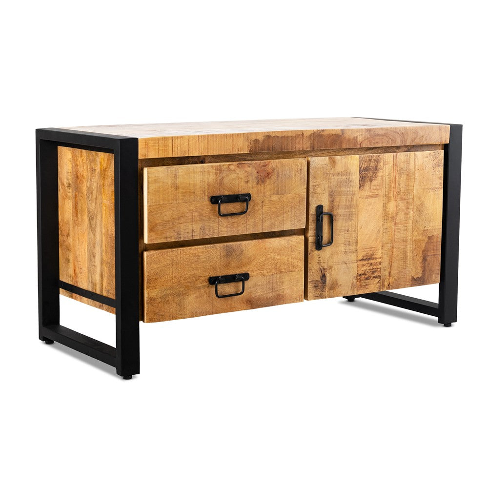Britt 1 door 2 drawer tv cabinet