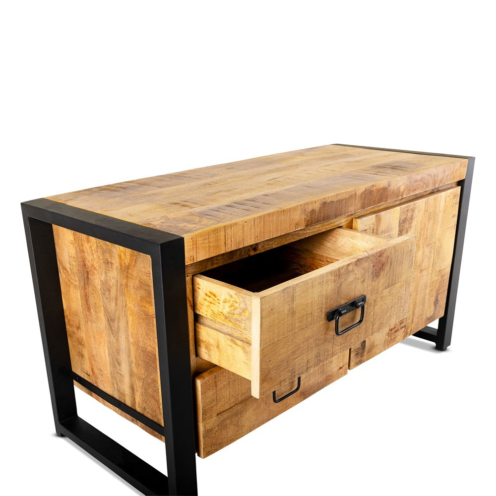 Britt 1 door 2 drawer tv cabinet
