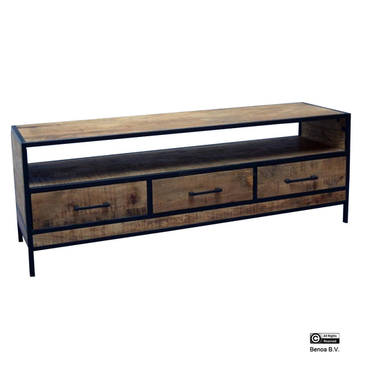 GB 3 Drawer TV Cabinet 150