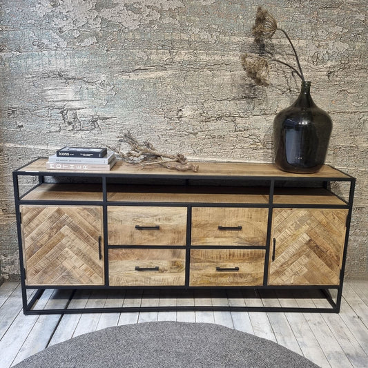 Jax 2 Door 4 Drawer Sideboard 200