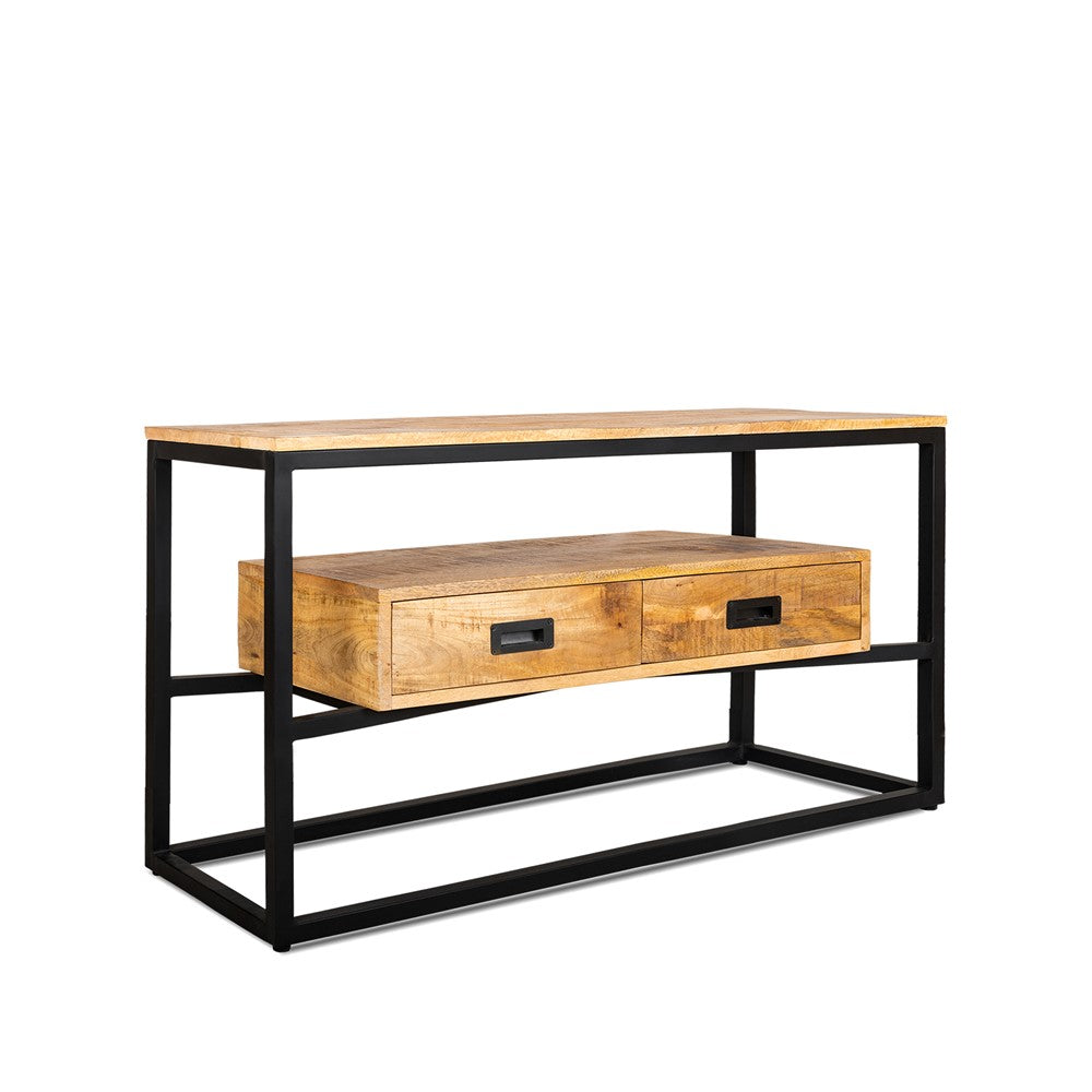 Len 2 Drawer Coffee Table 120