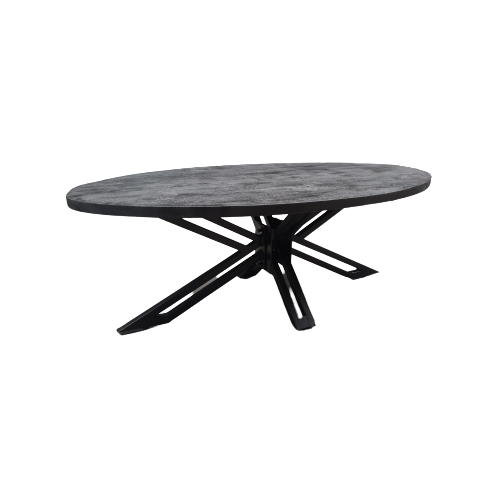 Yana Elipse Coffee Table Black 130